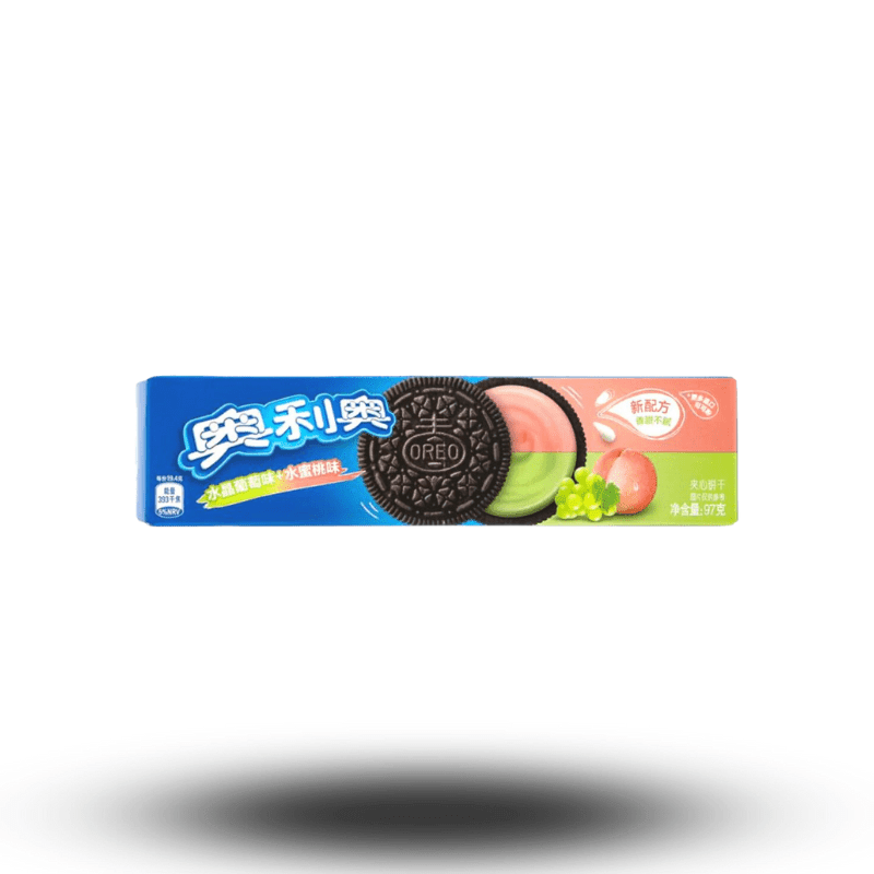 Oreo Crystal Grape & Peach 97g - PeakCandy