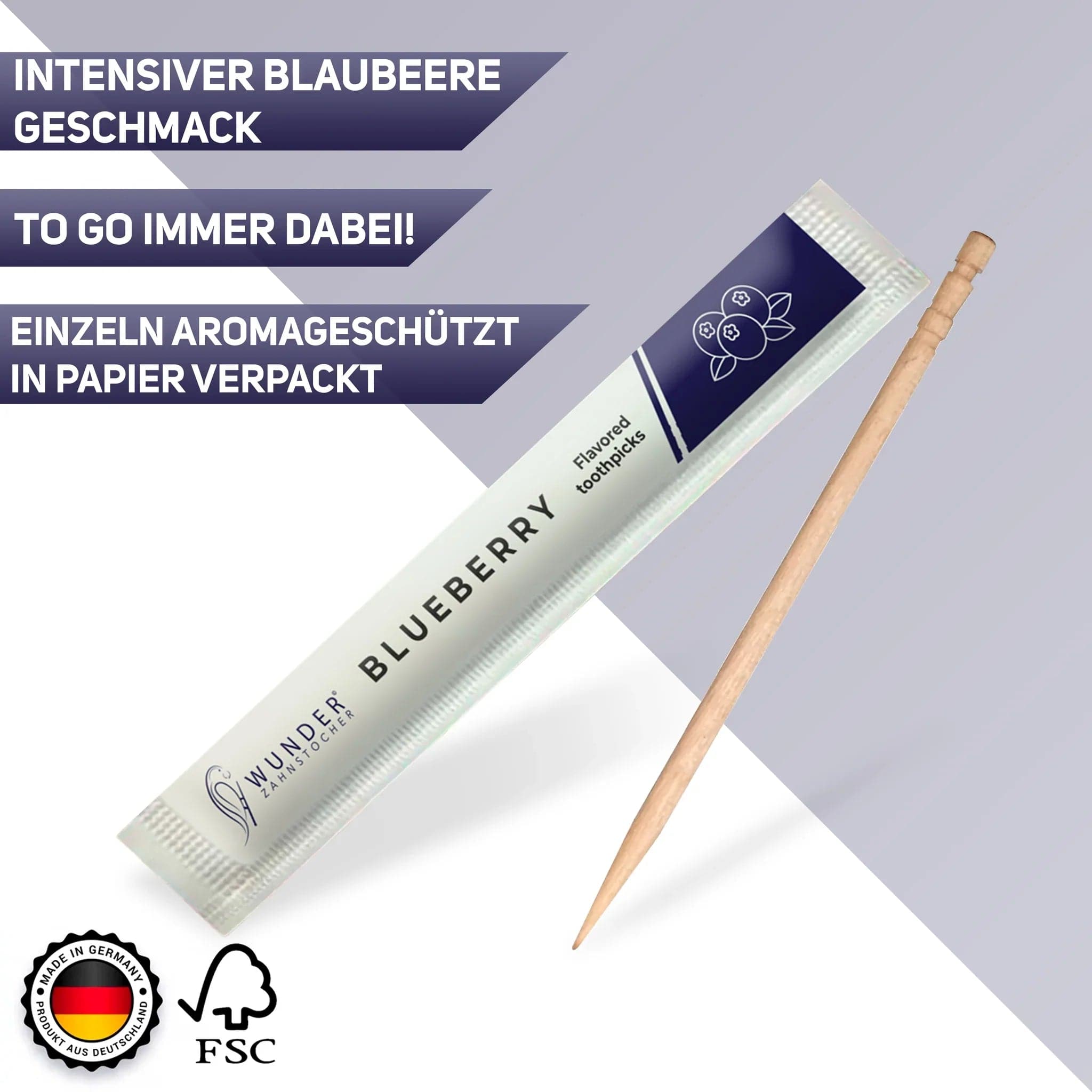 Single Pack (100x) - Blaubeere