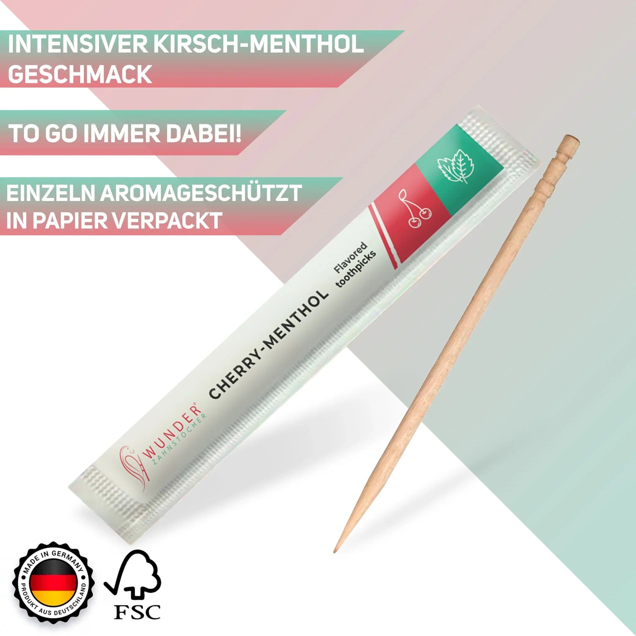 Single Pack (100x) - Kirsche/Menthol