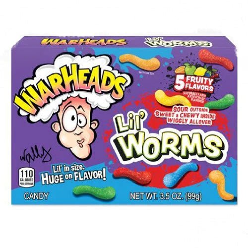 Warheads Lil Sour Worms 99g